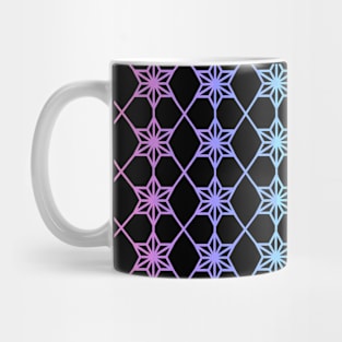 Rainbow Stars Geometric Mug